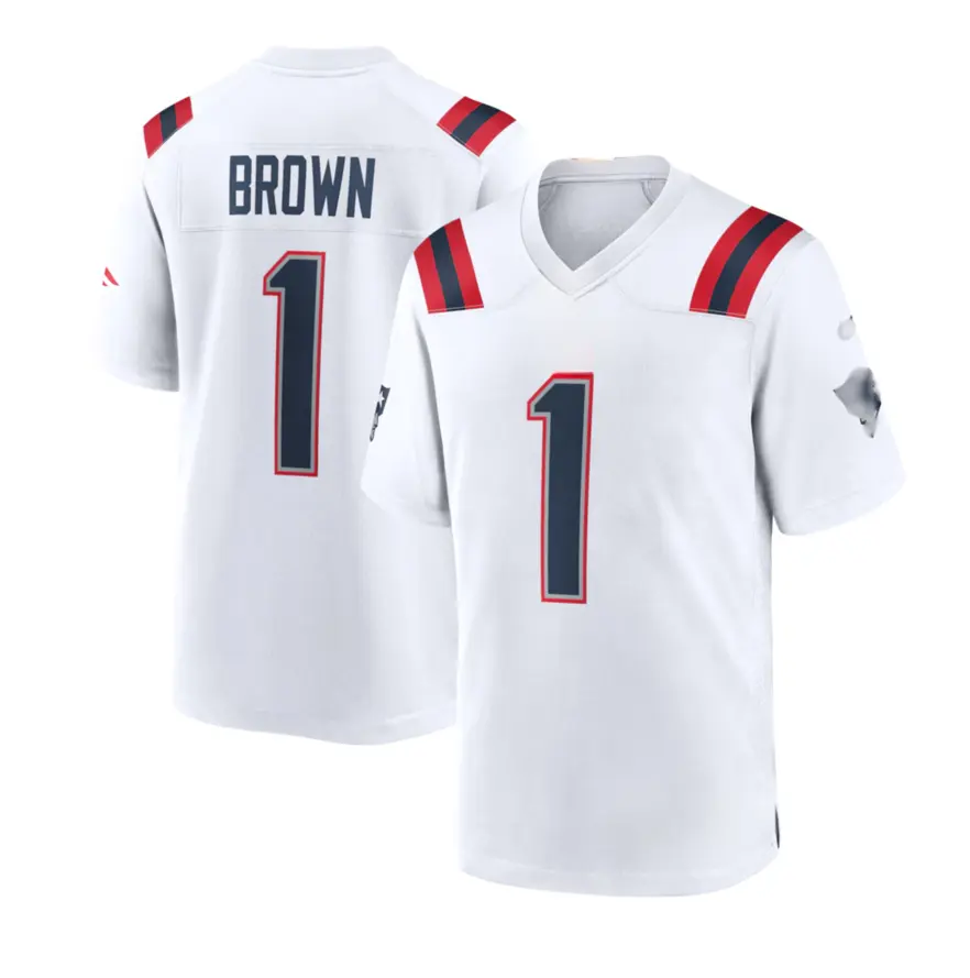 Unisex #1 A.J. Brown Limited Edition Sports Jersey, Classic Short-Sleeve Athletic Game Day Top, Team-Inspired Fan Outfit, Casual Streetwear Gift for Adults