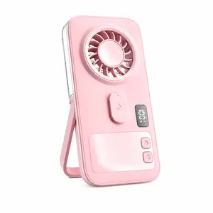 Handheld Misting Fan, USB Rechargeable Mini Fan, 4-Speed Portable Foldable Fan For Travel Outdoors Hiking Camping Office Mobile Mother's Day Gifts