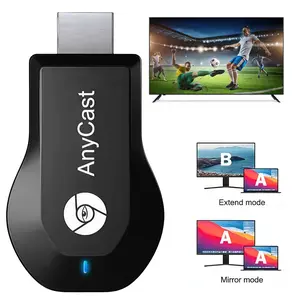 Wireless HDMI Display Dongle Adapter,Plug & Play,HDMI Extender Wireless Receiver for Smartphone/PC/Laptop to TV/Monitor/Projector,HD Streaming Video/Audio/File,Airplay & Miracast & DLNA Support