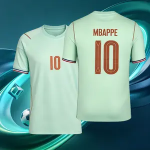2026 France Home And Away 7#Dembele and 10#Mbappe Short And Long Sleeve Soccer Jersey Fans Version Breathable