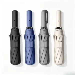 Must Have Viral Automatic Folding Umbrella With Loop Buckle For Your Backpack Windproof Travel Essential To Stay Dry On The Go Game Changer For Commuters And Outdoor Lovers