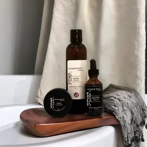 Wicked Wolf Beard Co. Wolf Pack - All natural Beard care set - three delicious scents