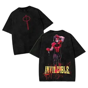 Oliver Grayson (Kid Omni-Man) Invincible Tee, Cotton, Unisex Streetwear, Retro Anime Graphic Shirt,