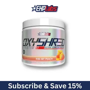 EHPlabs OxyShred Non Stim Pre Workout Powder - 33 & 60 Serves,  Caffeine Free Formula, Sugar Free, Vegan-Friendly, Gluten-Free, Men and Women Health Fitness Supplements,  Edible product for optimum performance Healthcare Dietary |