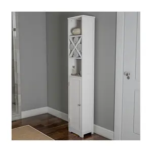 Lavish Home 67" Bathroom/Laundry Linen Tower Storage Cabinet