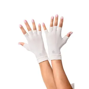 Ouray Fingerless Gloves | Pearl