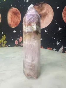 Pink and Purple Amethyst with Mexican Crazy Lace Agate