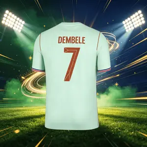 2026 France 10# Mbappé 7# Dembele Short And Long Sleeve Soccer Jersey Fans Version Breathable
