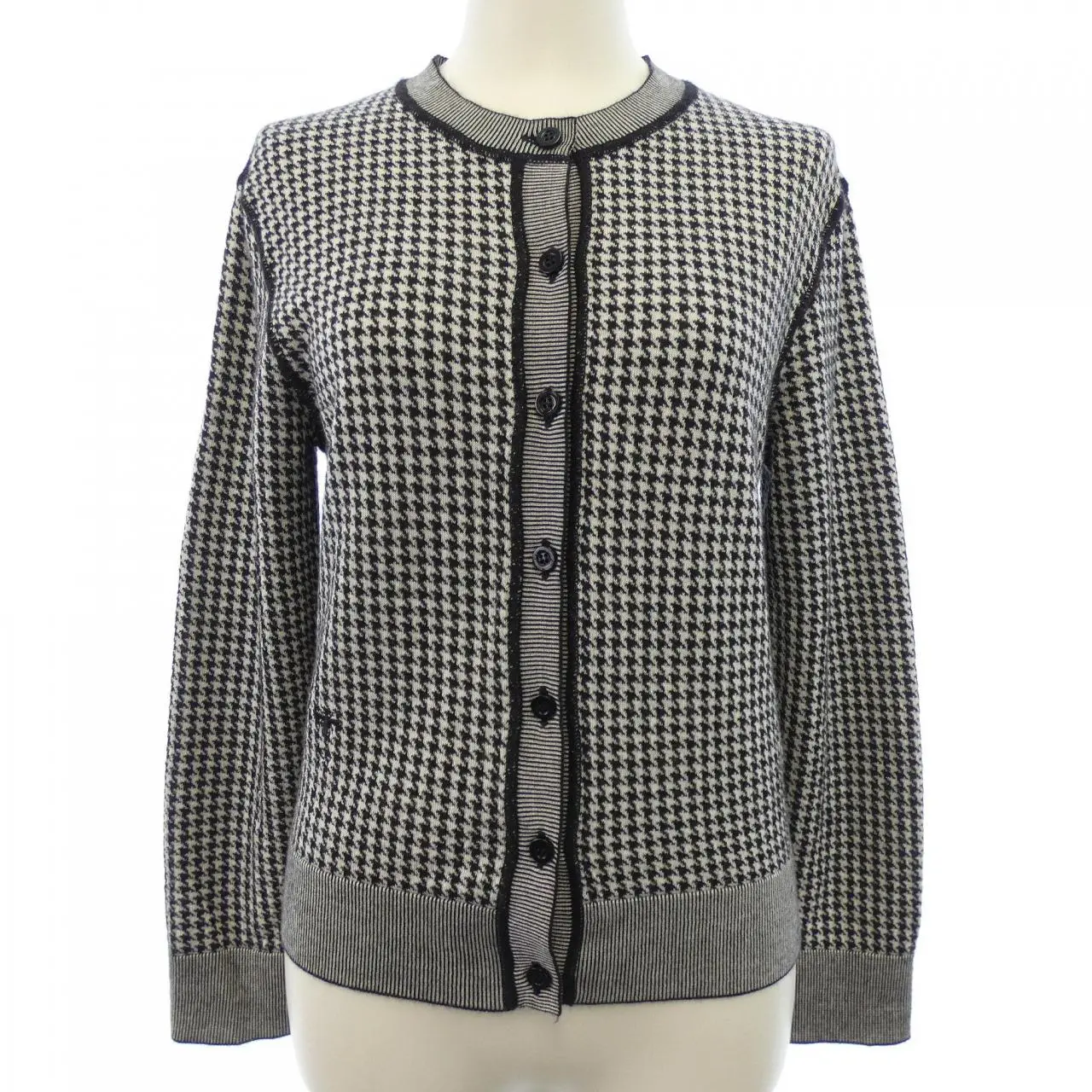 Pre-owned Dior Silk Small Leather Goods Christian Cashmere Cardigan