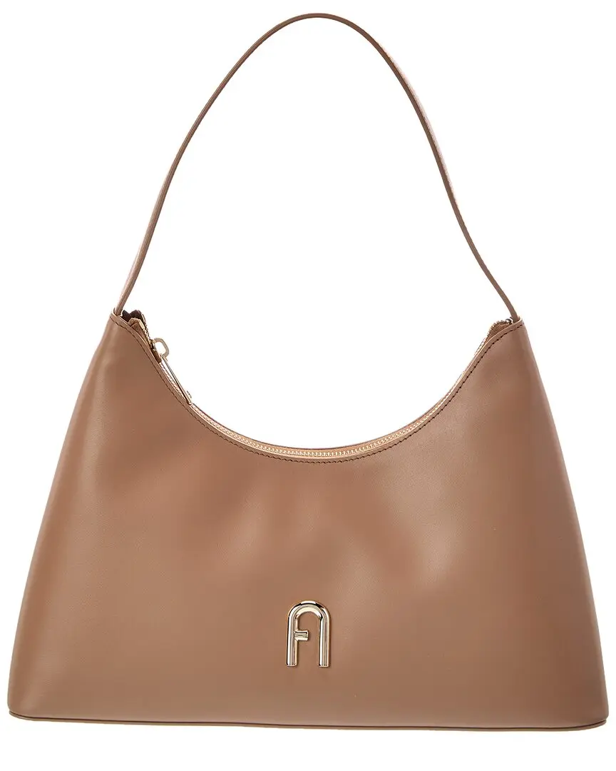 Furla Diamante Leather Shoulder Bag