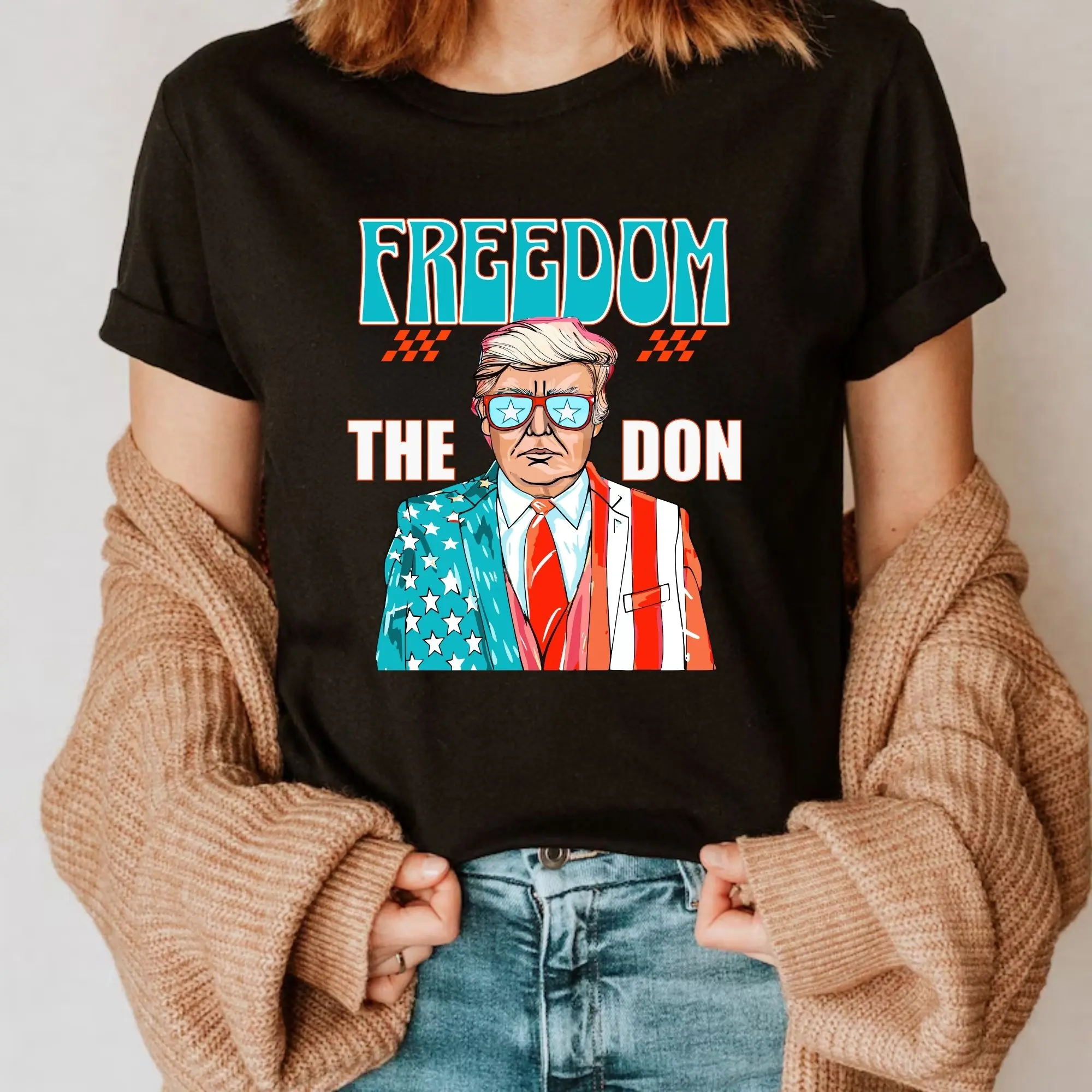 Freedom The Don Trumpp Shirt, Trumpp 2024 Shirt, Republican Gift, Funny Trumpp T-shirt, Trumpp 2024 Shirt, Political Shirt, Election Shirt