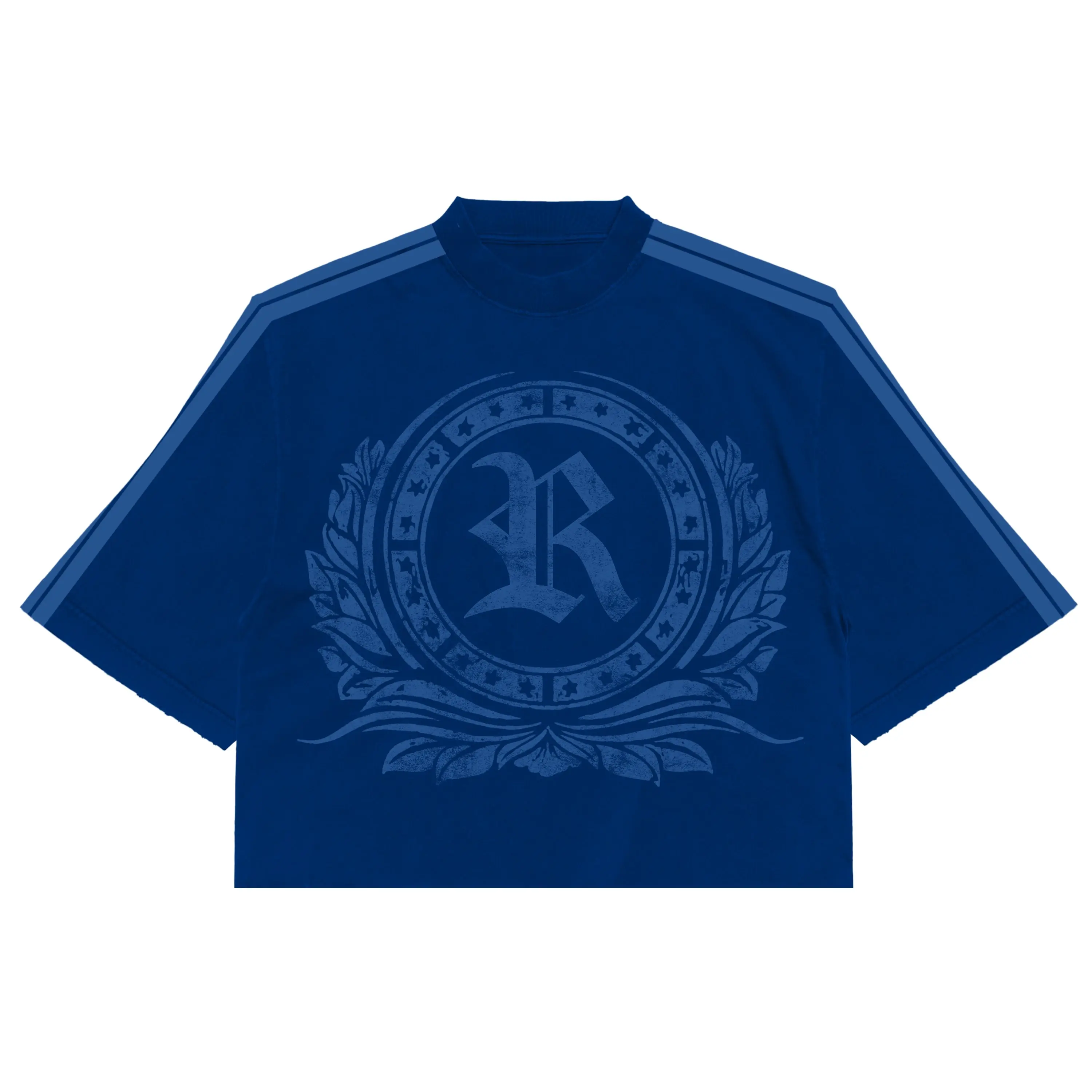 Blue Divine Fashion Boxy T-Shirt Blue Divine Fashion Boxy T-Shirt