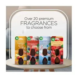 Air Wick Essential Mist Scented Oil Air Freshener Diffuser Starter Kit Lavender and Almond Blossom 2 Piece Cordless Design Infused