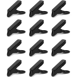 Tarp Clips Heavy Duty Lock Grip Thumb Screw Tent Awning Tarp Clamps Set Reusable for Camping Canopy Outdoor Caravan (Mini Clips - 12 Pcs)