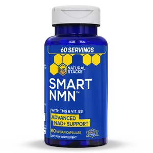 Smart NMN - Advanced NAD+ Support. Cellular energy and healthy aging supplement. Supports Long-Term Brain Health*