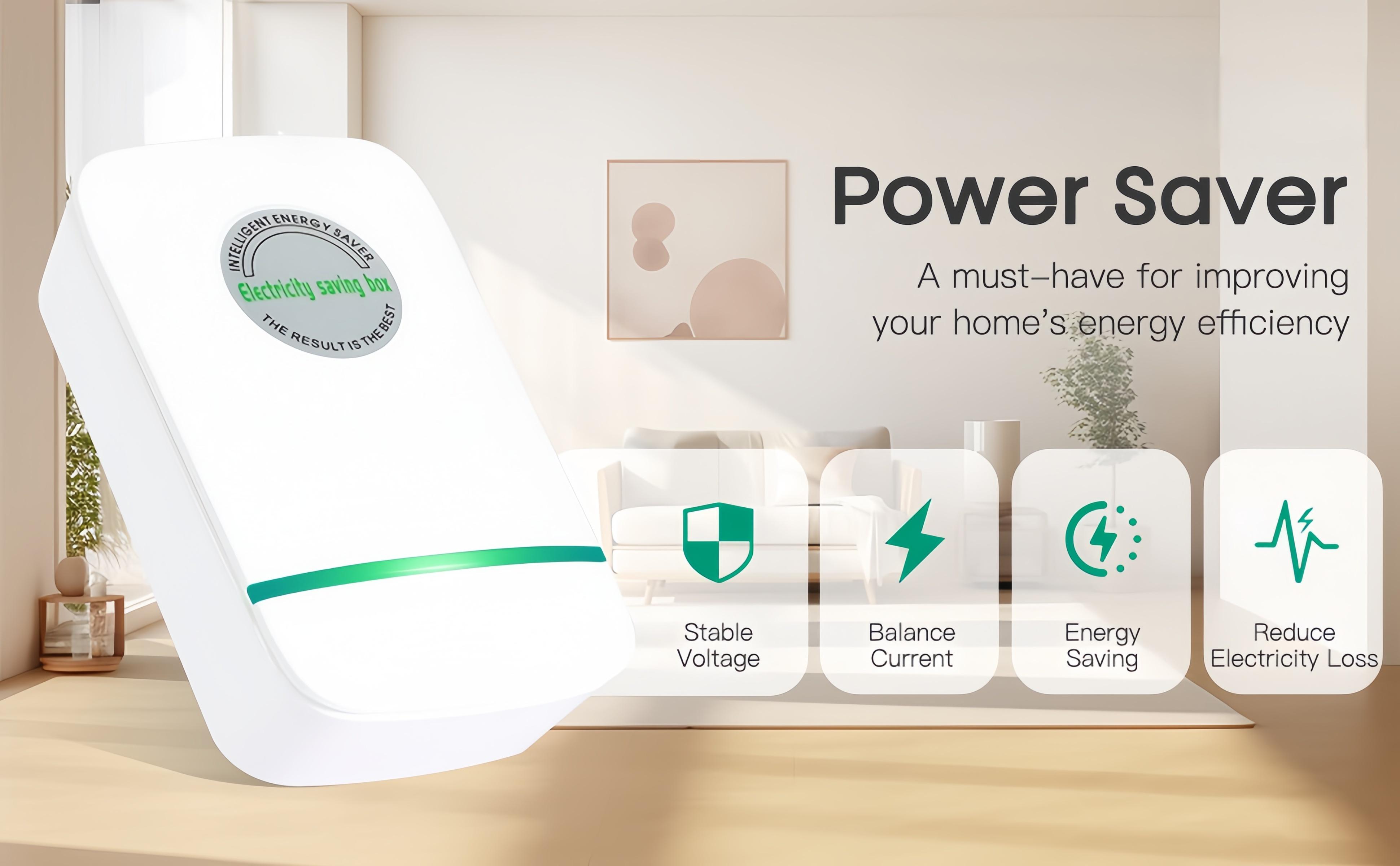 【2 Pcs】Plug-In Power Distribution Box with US Standard Plug, Wide Voltage Input 90V-250V, Portable AC Outlet Adapter for Home Office Travel, Overload Protection