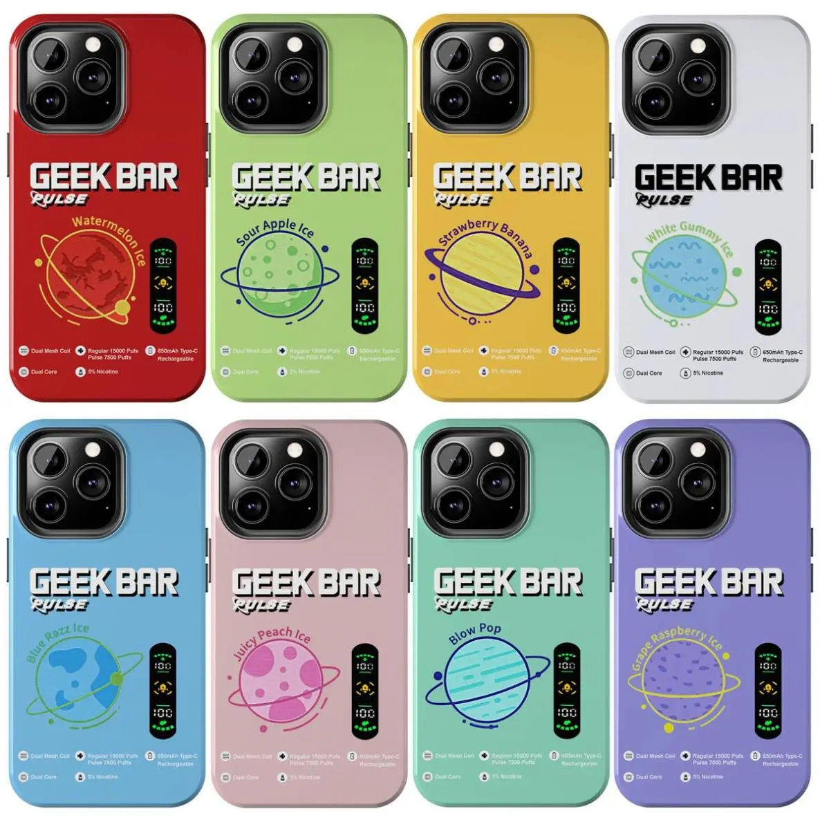Ge.ek B@r Pulse, Vape Designer Phone Case For iPhone 8 X 11 12 13 14 15 16 Promax Pro Plus Mini, Soft Cotton Blend, Breathable - TikTok Shop Ge.ek B@r Pulse, Vape Designer Phone Case For iPhone 8 X 11 12 13 14 15 16 Promax Pro Plus Mini, Soft Cotton Blend, Breathable - TikTok Shop