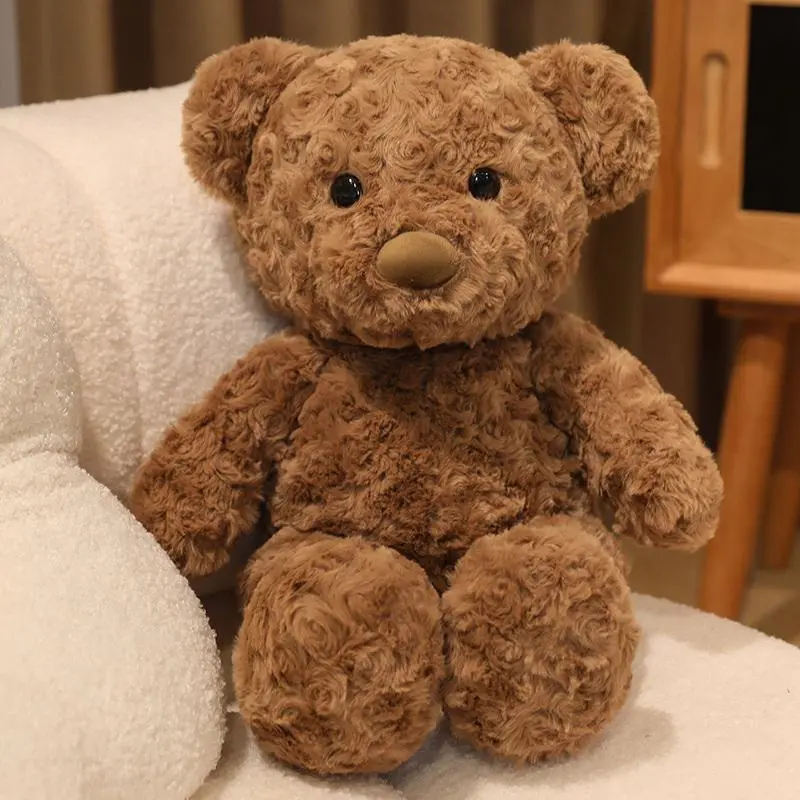 Super Soft 30cm Teddy Bear Plush Toy Khaki & Brown Cuddly Stuffed Animal Kids & Adults Perfect Gift for Mother's Day Graduation Birthday gigantic doll, Fluffy Texture, Soft Plush, Ted, Fluffy Look