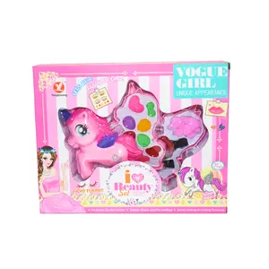 Kids Unicorn Makeup Toy Set – Pretend Play Beauty Kit with Accessories for Girls Gift