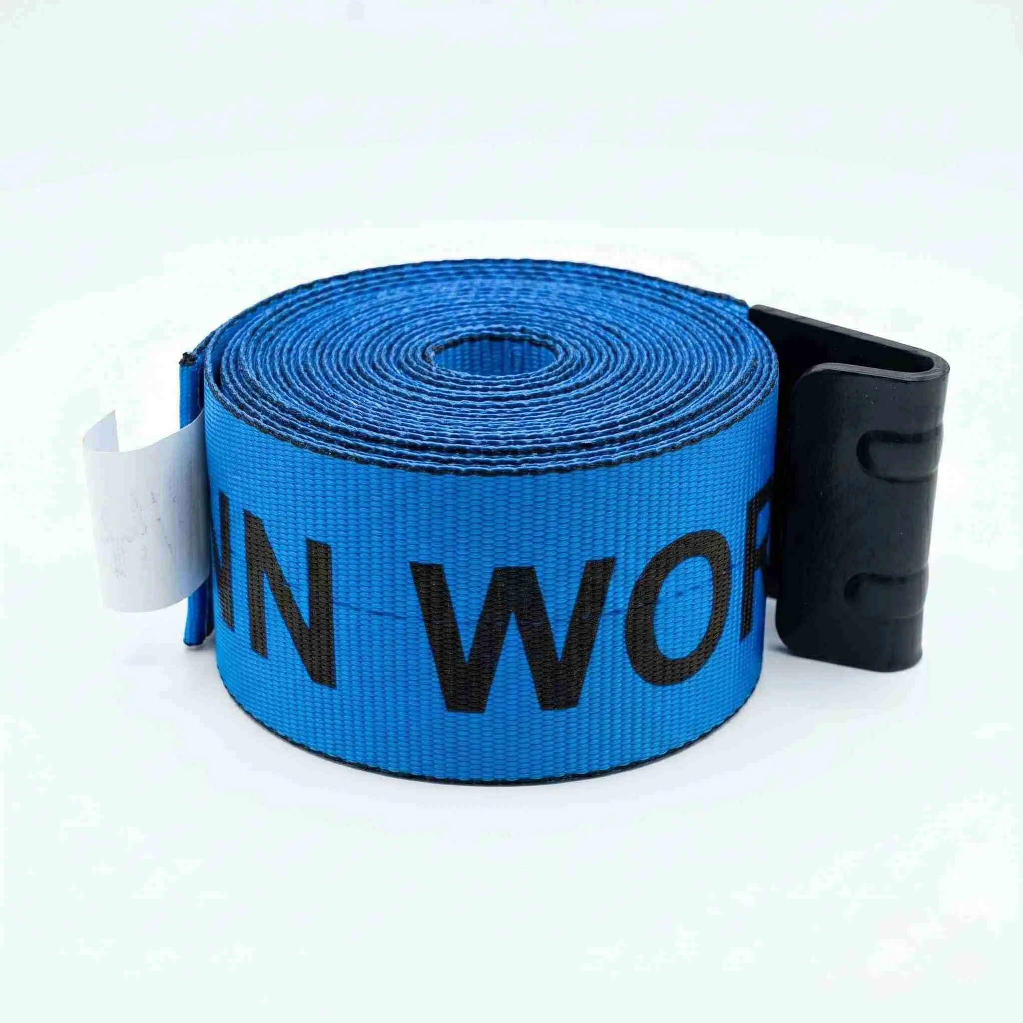 Premium Heavy-Duty Webbing Strap with Flat Hooks - 4" x 30', 5400 LBS WLL, Blue, High Load Heavy-Duty Cargo Securement Strap for Trucks, Cargo Secure Daily Hauling