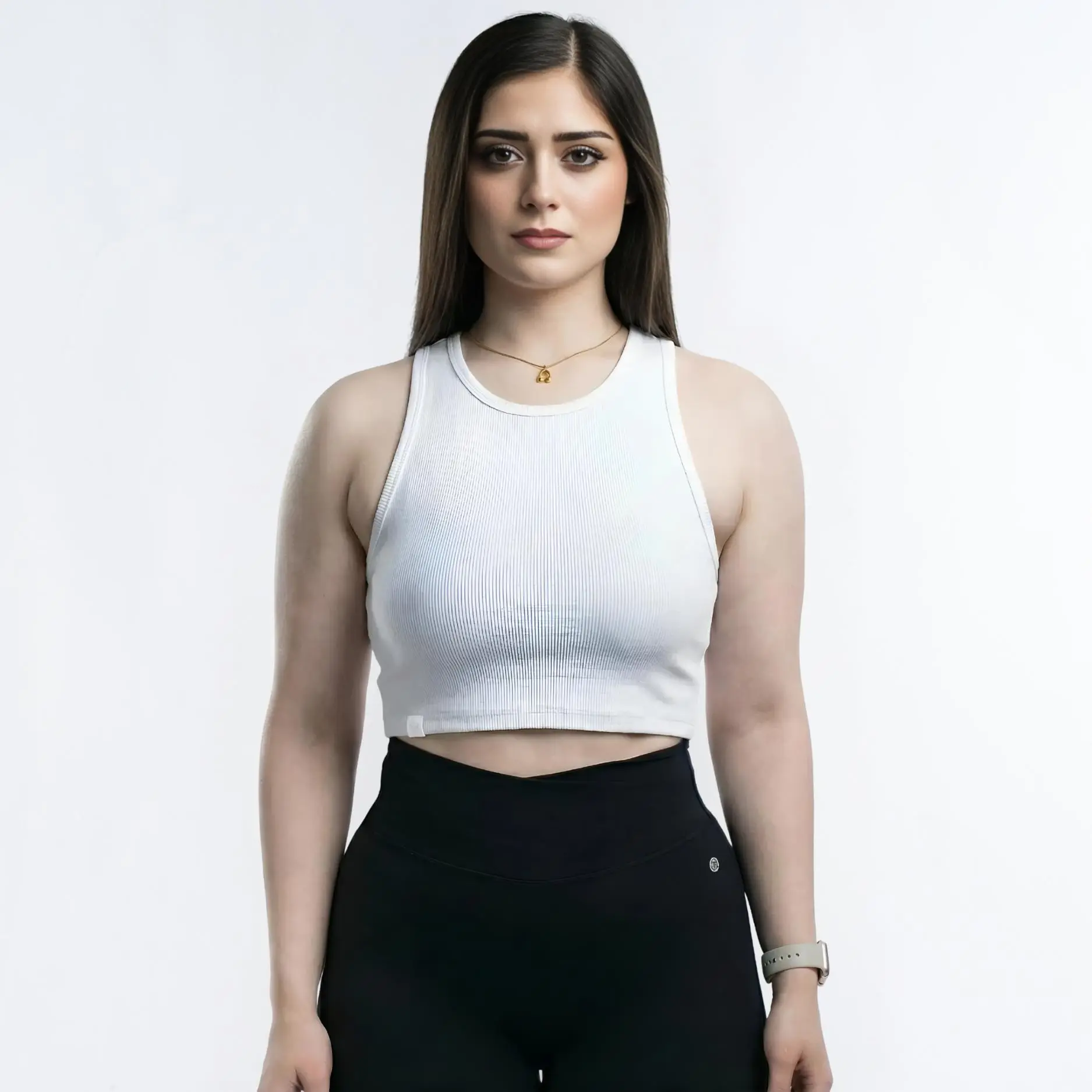 Cropped White - (1) Single Pk