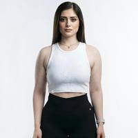 Cropped White - (1) Single Pk