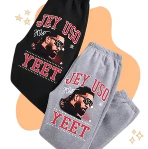 Men's #WWE Jey Uso Yeet Sweatpants Gift For Fan Unisex Sweatpants for Running and Casual Sports All Season Cotton Fleece Comfortable Fit for Men Women, ,Trending 26 H