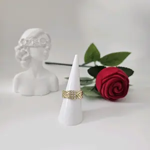 Valdiviajewery #1852 14k Gold Plated Ring High Quality