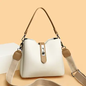 2025 New Designer Three Straps Fall/Winter Bucket Bag - Free Women Wallet, Multi-layer Storage, Classic, Casual,Trendy,Versatile, Work , Shoulder, Crossbody & Tote Bag Moms Handbags Everyday Purses for Women Christmas party gifts TikTokShopBlackFriday