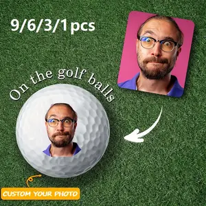 Customized Golf Balls - Personalized Golf Balls for Men - Golf Balls with Custom Text Or Logo Designs - Gifts for Men, Golfers, And Golf Enthusiasts - Additions for Golf Courses And Clubs, Father's Day Gift