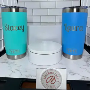 Custom Engraved Yeti 20oz Tumbler Drinkware