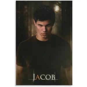 Taylor Lautner Actor Portrait Art Canvas Wall Art Poster For Room Aesthetic And Decor 19 Poster For Bedroom Living Room Bathroom Kitchen Office Decor