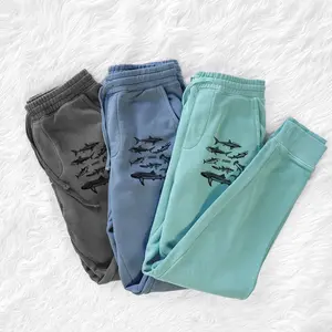 Shark Chart - Unisex Pigment Dyed Sweatpants