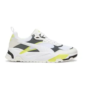 PUMA Mens Trinity Lace Up Sneakers Shoes Casual - White