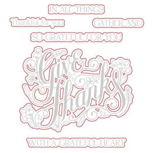 Honey Bee Stamps - Honey Cuts - Give Thanks