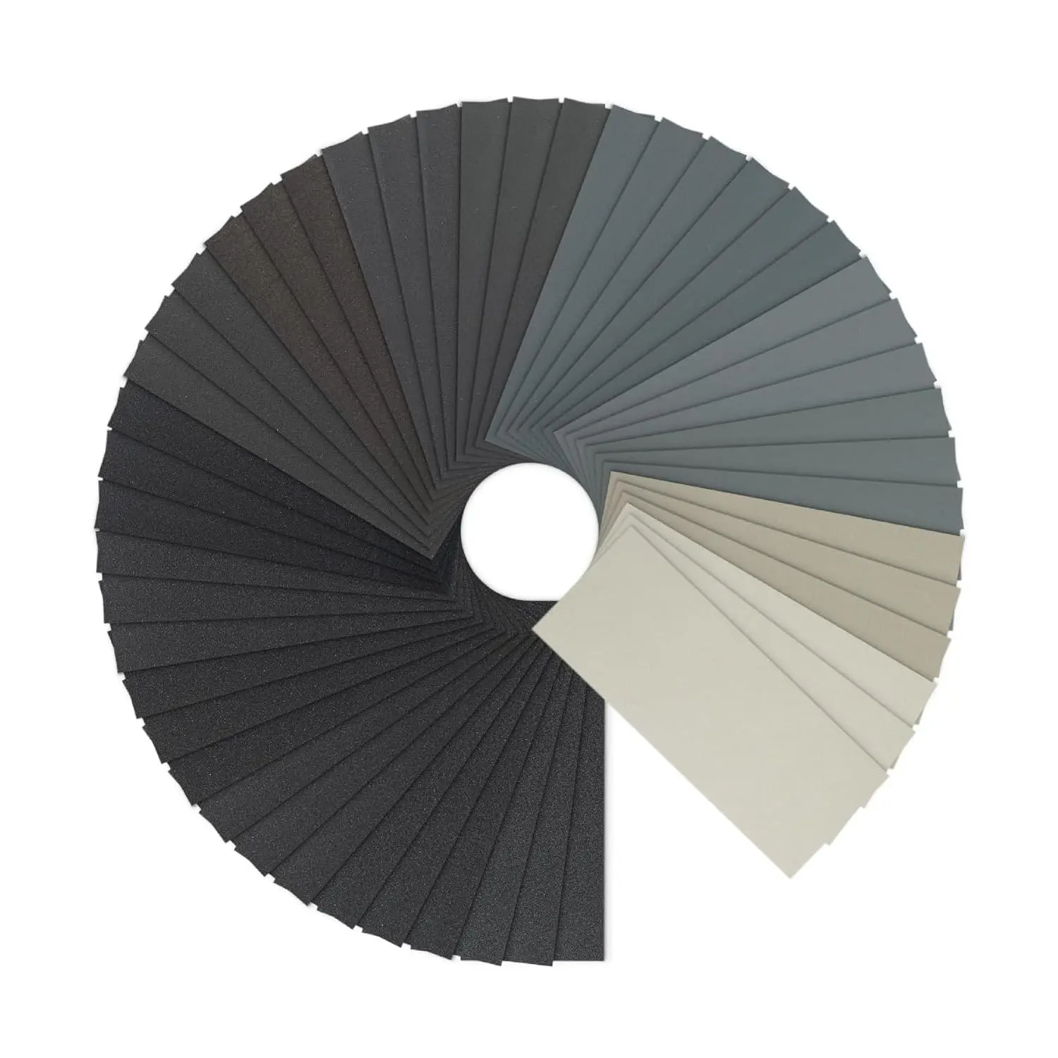 Oxide Sandpaper, 48-Pack, 16 Different Grits (120-5000), Paper-Backed, 9 x 3.6 Inches, for Automotive, DIY Projects, Smooth Finishes & Surface Finish on Metal/Plastic Surfaces