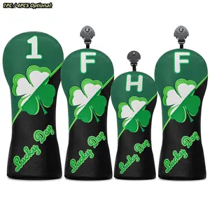 Premium Golf Club Headcovers, Floral Print Design for Driver, Fairway Wood & Hybrid, Protect Your Clubs, Enhance Game Style