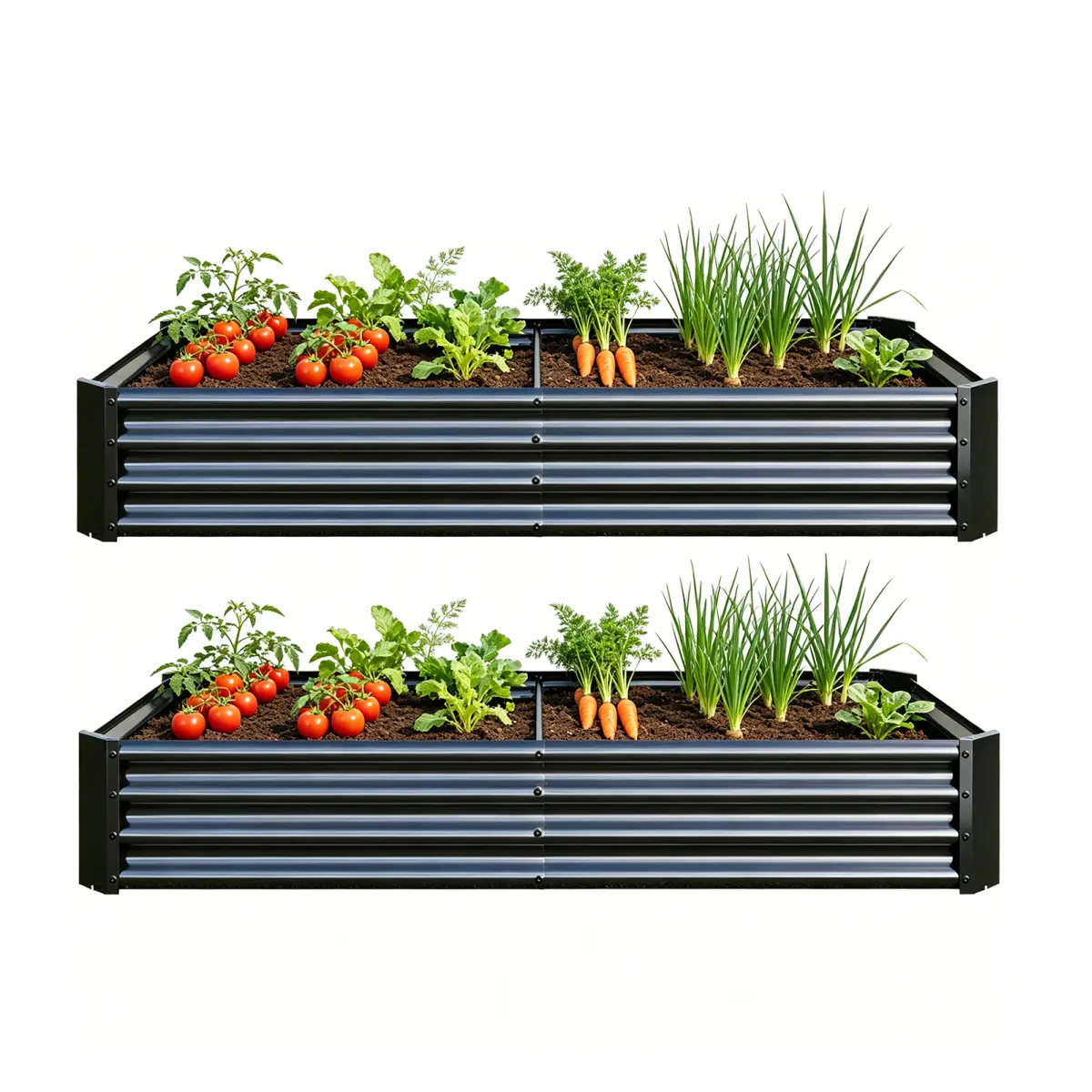 6x3x1FT Black 2PCS