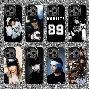 Tom K-Kaulitz Phone Case For iPhone17, 16,15,14,13,12,11,Pro,XS,Max,Plus,Mini,SE Black Candy Matte Shockproof Cover