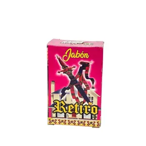 Jabón Retiro Spiritual Retreat Soap Banish Negative Energies and Open New Paths Retro Design Soap Bar