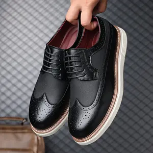 Men'S Business Casual Shoes, Slip-On Loafers, Lightweight Footwear, Stylish And Versatile, Perfect As a Gift