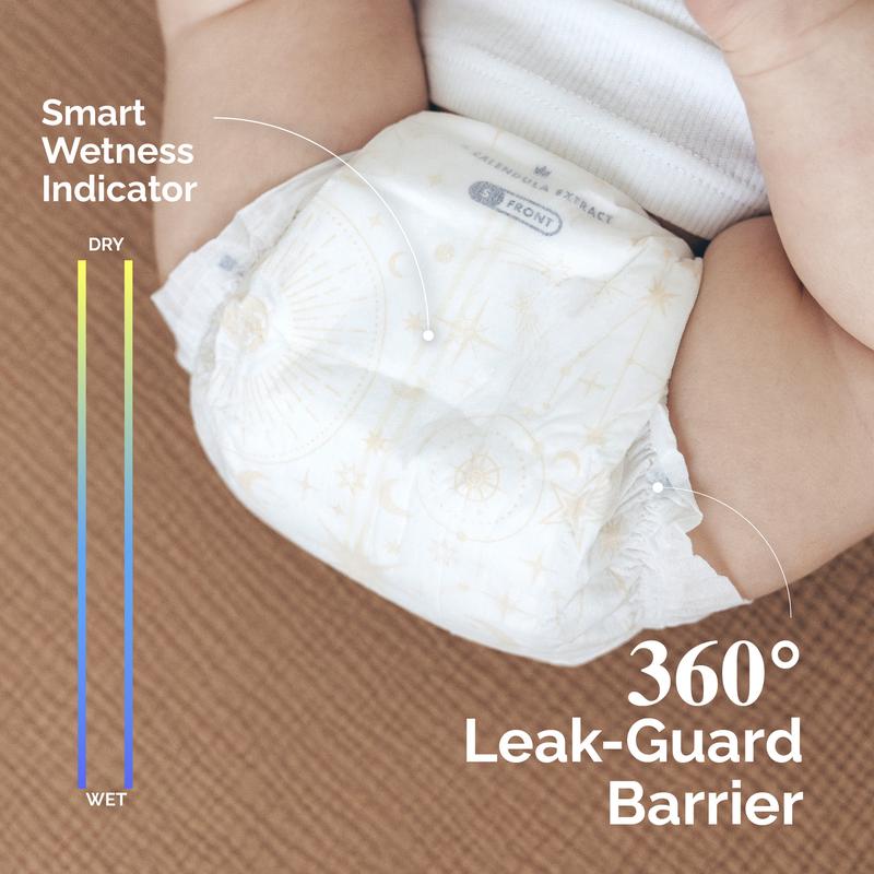 Hoppi 360° Waistband Potty Training Pants | Size 5 Pull Up Diapers (27-38 lbs) | Ultra Soft Hypoallergenic for Sensitive Skin | Absorbent Overnight Leak Protection, 32 Count