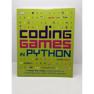 DK Help Your Kids Ser.: Coding Games in Python by DK (2018, Trade Paperback)