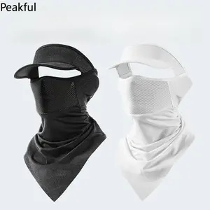 Summer Breathable Face Mask Hat 2-in-1 – Outdoor Neck & Face Shield for Men & Women, Perfect for Cycling, Hiking, and All-Season Protection
