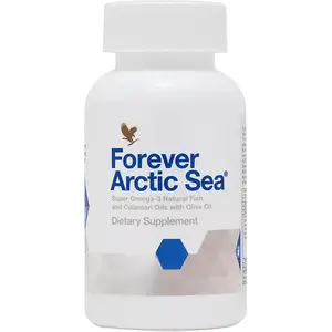 Forever Living - Arctic Sea Omega-3 - Supplement, EPA and DHA Fatty Acid Blend, Supports Heart, Brain, and Eye Health, Gluten-Free, 120 Softgels