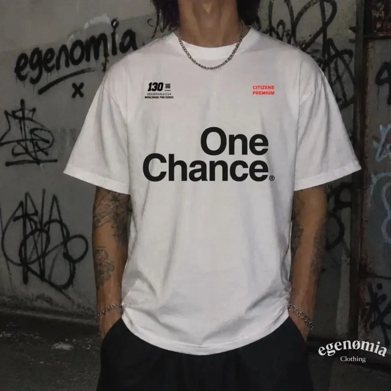 Xaviersobased One Chance T-Shirt 1c34 Rap Album Merch Graphic Tee White YS44G