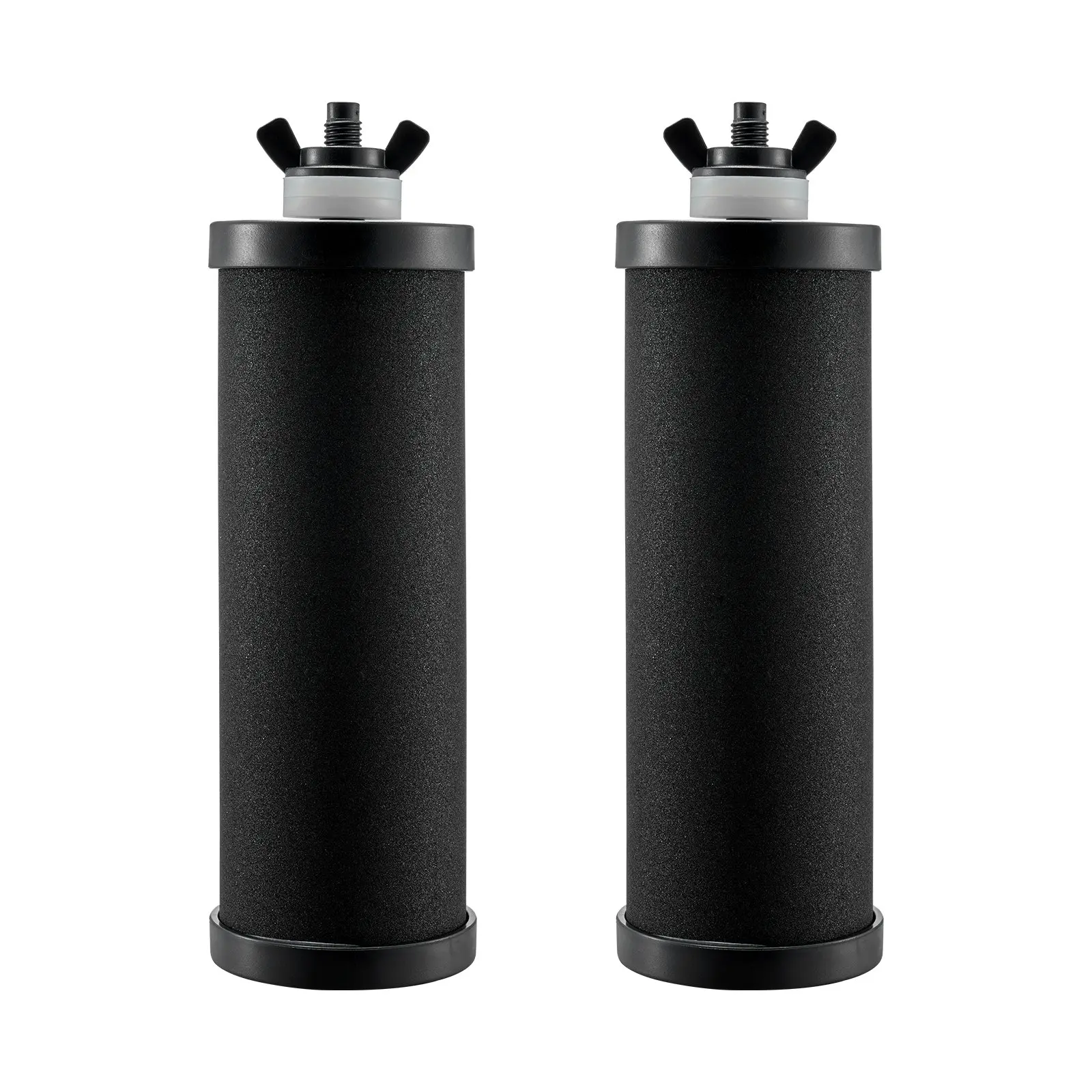 【summerfinds】VEVOR Purification Water Filter Replacement for Gravity Filter System 2 Pack, Countertop Water Purifier, Carbon Filter Equipment