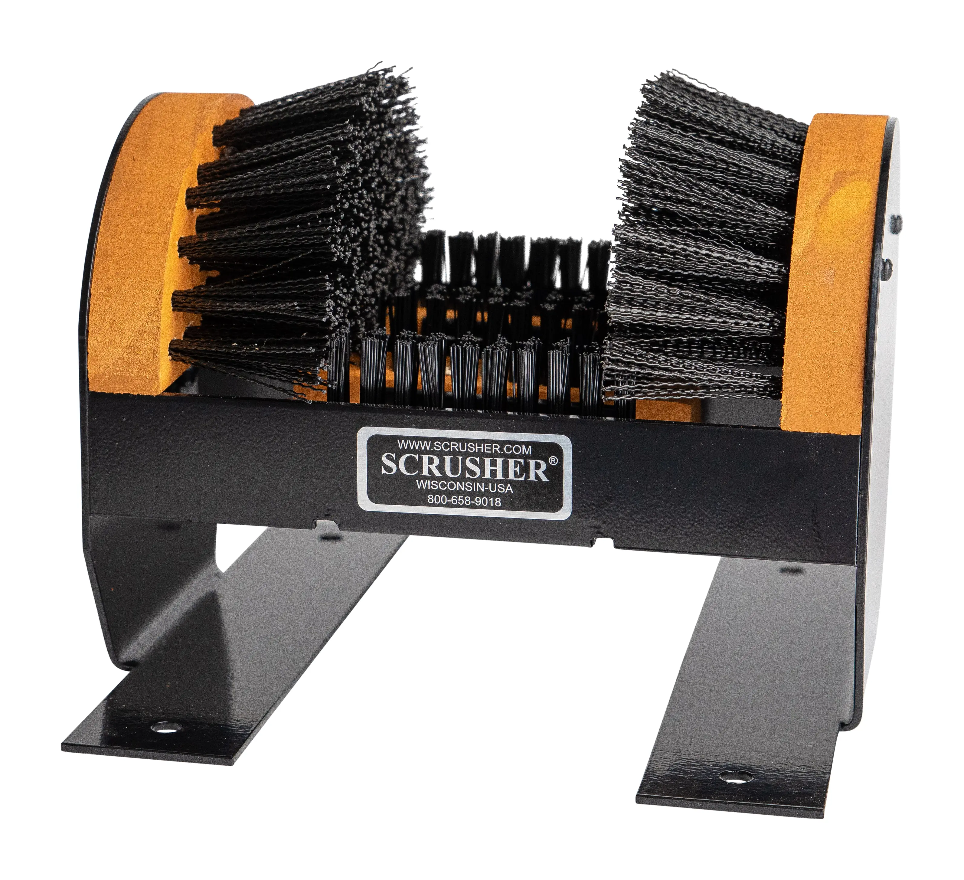 Scrusher - Deluxe Shoe & Boot Cleaner Brush Outdoor Heavy Duty Weather Resistant for Cleaning Mud, Slush, and Snow from Footwear – Made in The USA