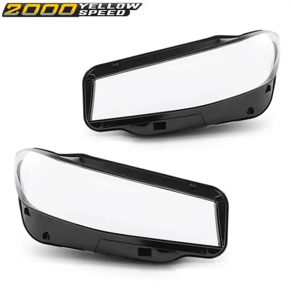 Headlight Lens Cover Shell Pair Fit For 2023-2024 BMW 3-Series G20 G28 Left & Right
