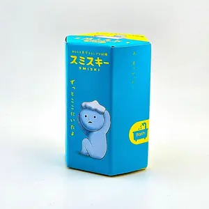 Smiski Bathroom Series Glow in The Dark Mini Figure | Cute Bath Decor Blind Box